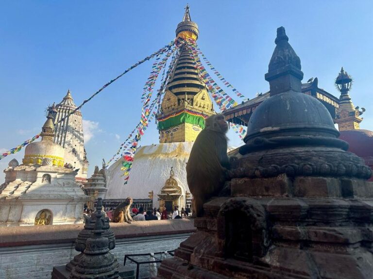 Kathmandu: Chandragiri Cable Car & Monkey Temple(Swayambhu)