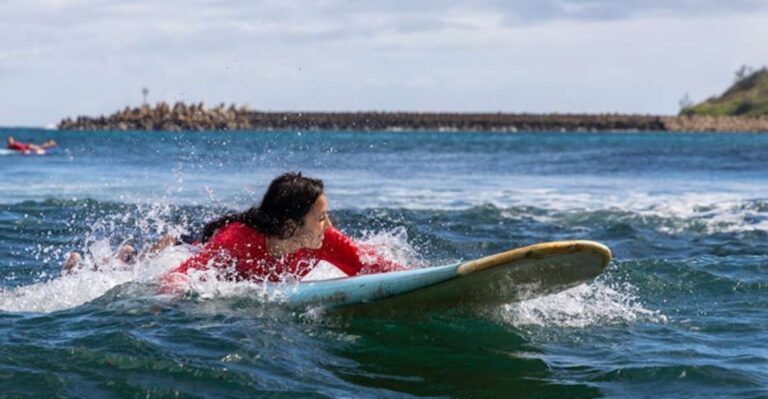 Kauai: Surfing at Kalapaki Beach