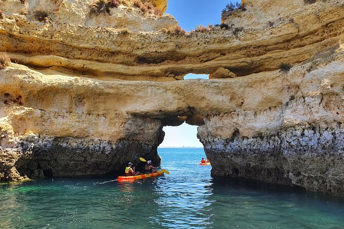 Kayak Adventure to Go Inside Ponta Da Piedade Caves/Grottos and See the Beaches