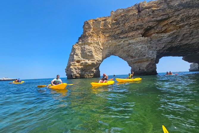 Kayak Rental at Marinha Beach and Benagil Cave