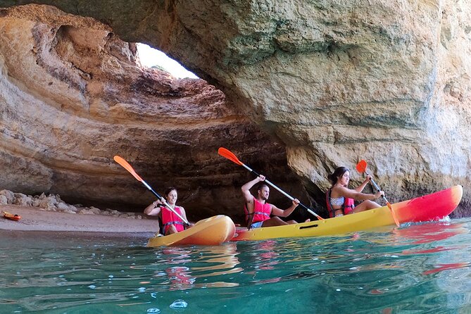 Kayak Tour to Benagil Cave & Marinha Beach – From Portimão