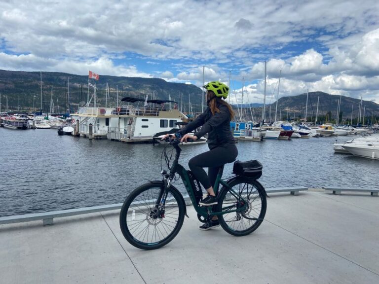 Kelowna: E-Bike Rental With In-App Navigation Guide