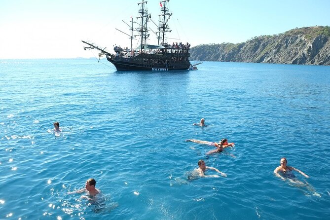 Kemer Pirate Boat Trip With Lunch & Free Hotel Transfer