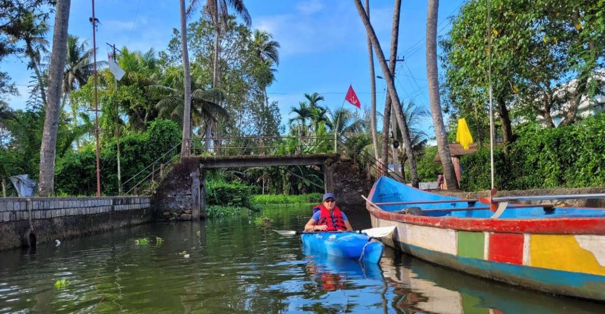 1 kerala backwater village kayaking tour nedumudy Kerala Backwater Village Kayaking Tour (Nedumudy)