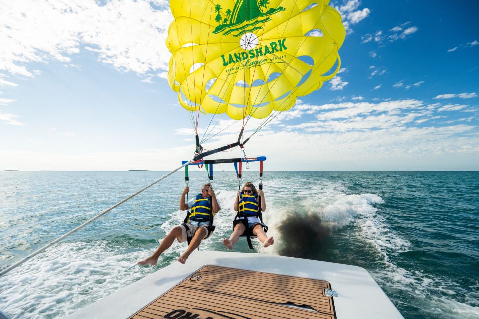 1 key west private parasailing trip by speedboat Key West: Private Parasailing Trip by Speedboat