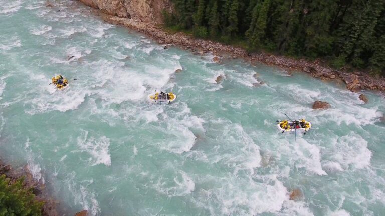 Kicking Horse River: Maximum Horsepower Double Shot Rafting