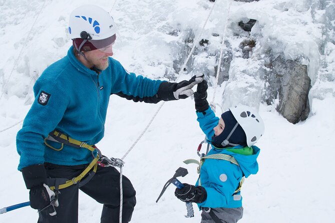 Kid’s Ice Climbing Adventure in Pyhä-Luosto, Finland