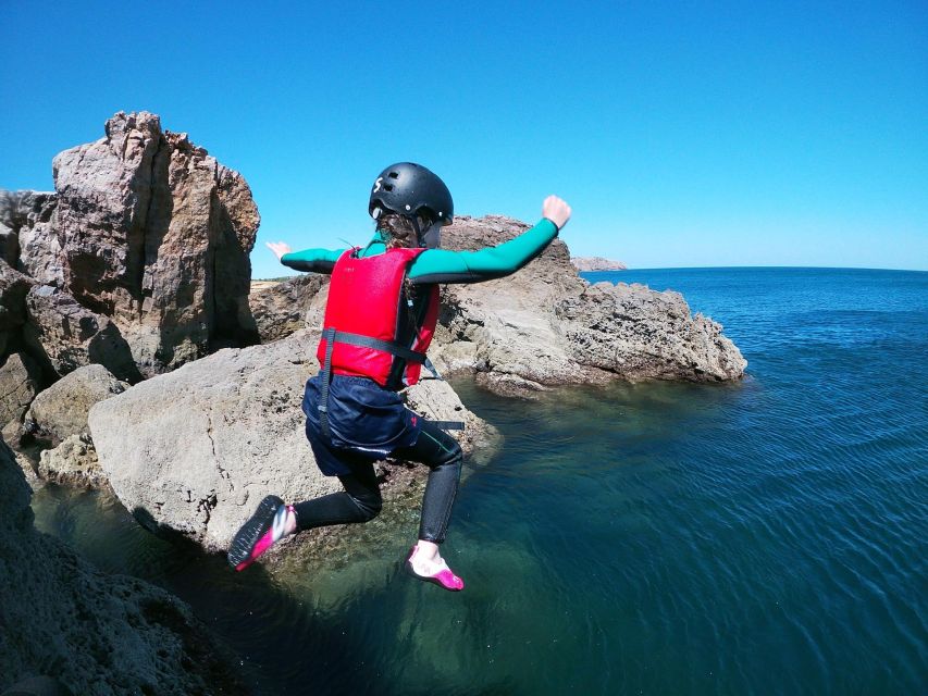 1 kids version coasteering with snorkeling algarve Kids Version - Coasteering With Snorkeling: Algarve