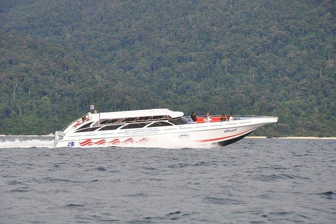 1 koh phi phi to phuket by satun pakbara speed boat Koh Phi Phi to Phuket by Satun Pakbara Speed Boat