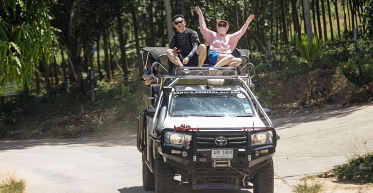 Koh Samui 4WD Safari Full-Day Trip Lunch Included