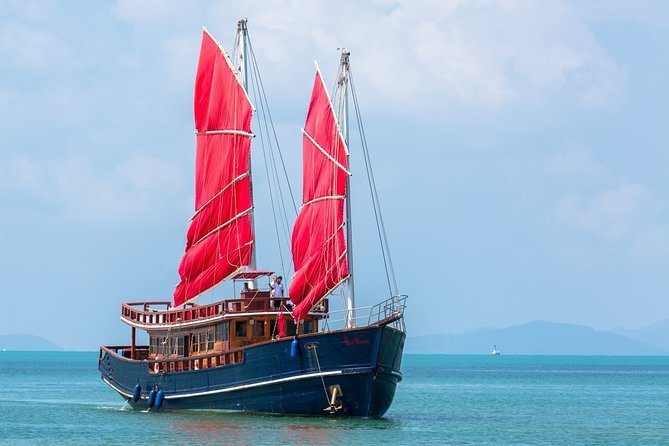 1 koh samui romantic sunset cruise tour by red baron chinese sailboat Koh Samui Romantic Sunset Cruise Tour By Red Baron Chinese Sailboat