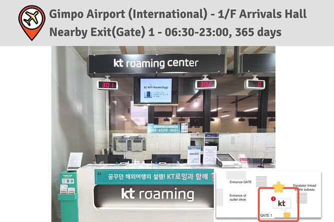 1 korea airports pick up unlimited data 11k krw calls credits sim card Korea Airports Pick Up Unlimited Data & 11K KRW Calls Credits SIM Card