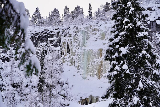 Korouoma Frozen Waterfalls Hike