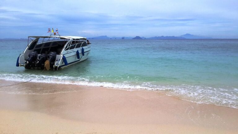 Krabi: Four / 4 Islands Tour With Hotel Transfer & Lunch