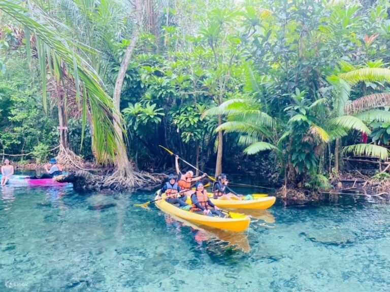 Krabi Kayaking and Swimming Clongrood Tour