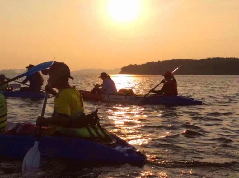 Krabi: Kayaking Sunset at Ao Thalane Tour With BBQ Dinner