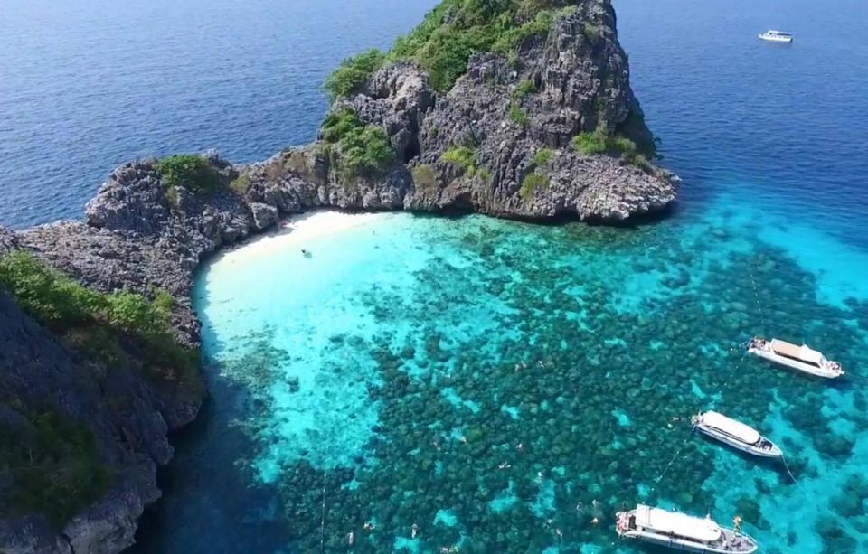 1 krabi koh rok koh haa hidden snorkeling tour by speedboat Krabi: Koh Rok & Koh Haa Hidden Snorkeling Tour by Speedboat