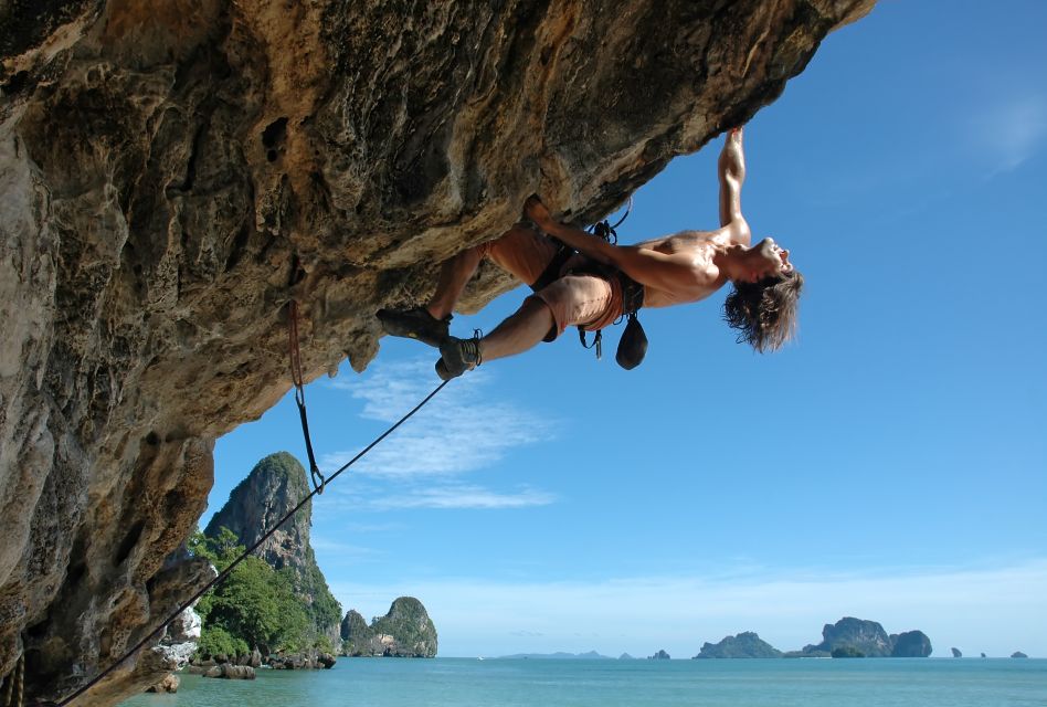 1 krabi rock climbing tour at railay beach Krabi: Rock Climbing Tour at Railay Beach