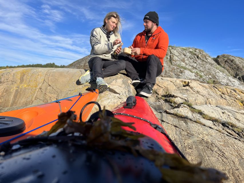 Kristiansand: Scenic Double Sea Kayak Tour Round Odderoya