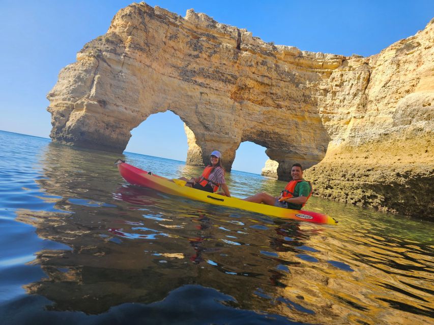 1 lagoa benagil cave and marinha beach guided kayaking tour Lagoa: Benagil Cave and Marinha Beach Guided Kayaking Tour