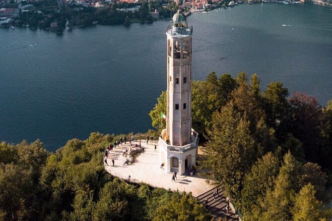 Lake Como Volta Lighthouse and Brunate Jeep Sightseeing Tour