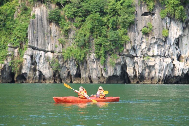 Lan Ha Bay FullDay Trip Swimming Kayaking In Tranquil Beach