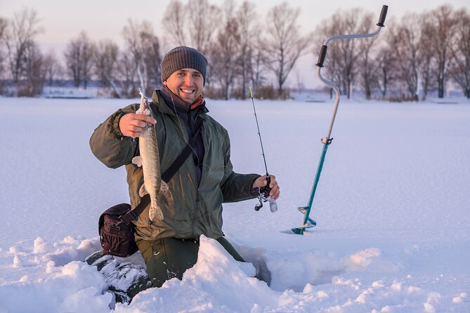 Lapland Ice Fishing Experience From Rovaniemi