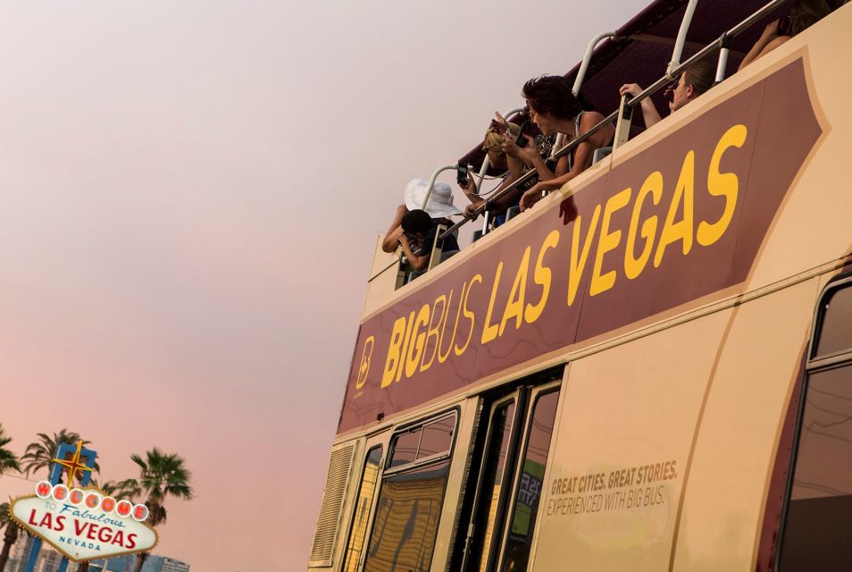 1 las vegas big bus hop on hop off sightseeing tour Las Vegas: Big Bus Hop-on Hop-off Sightseeing Tour