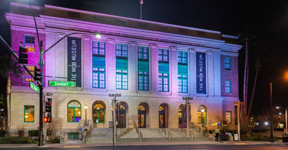 Las Vegas: Mob Vegas Downtown Walking Tour With Mob Museum