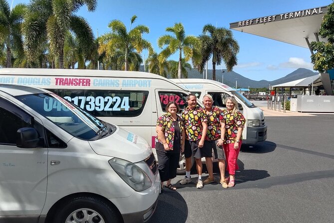 1 late night airport bus cairns airport port douglas 8pm 11pm LATE NIGHT AIRPORT BUS Cairns Airport & Port Douglas (8pm & 11pm)