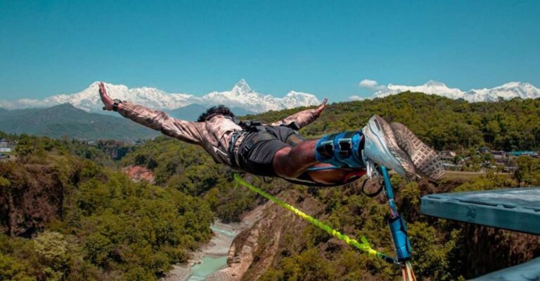 Leap Into Thrills: Pokhara Bungee Jumping Adventure of Life