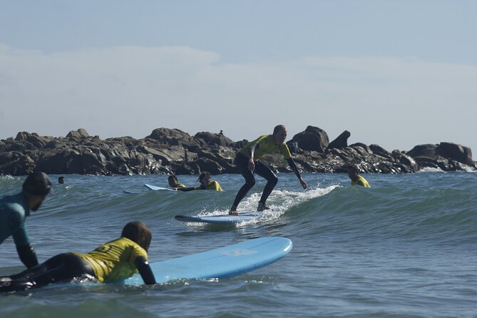 Learn to Surf Lesson With Transport From Porto