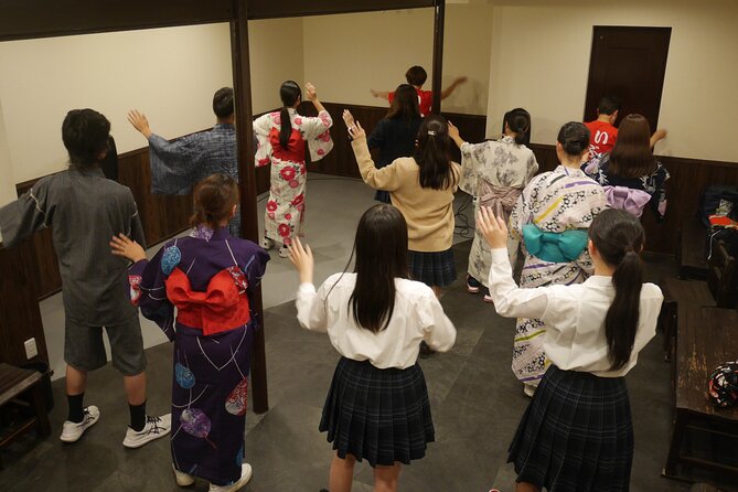 1 lets dance bon odori japanese folk dance near tsutenkaku Let'S Dance Bon Odori Japanese Folk Dance Near Tsutenkaku