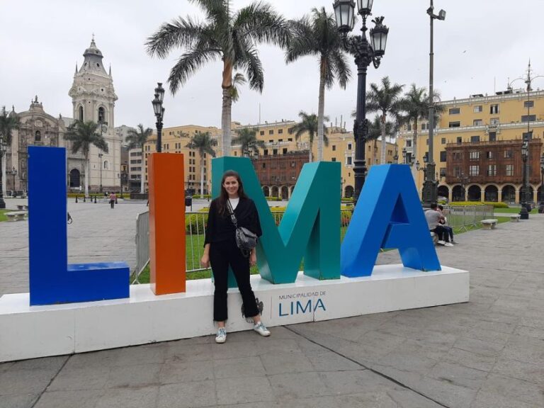 Lima: Historic Downtown, Miraflores & Catacombs Private Tour