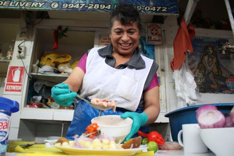 Lima’s Food Tour Through Local Markets & Barranco Visit