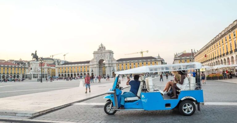 Lisbon by Tuk Tuk Guided Tour: City of Neighborhoods