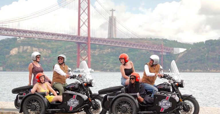 Lisbon : Private Motorcycle Sidecar Tour