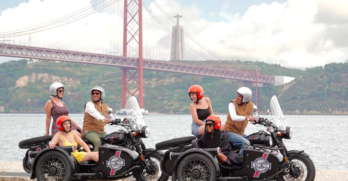1 lisbon private motorcycle sidecar tour Lisbon : Private Motorcycle Sidecar Tour