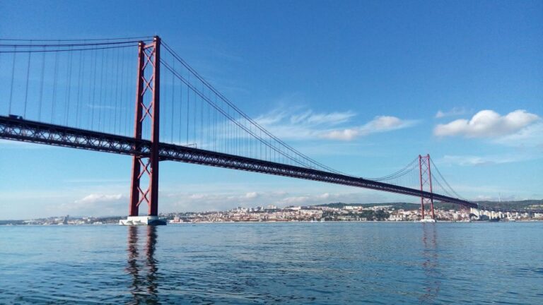 Lisbon: Private Yacht Tour Along Coast With Guided Tour