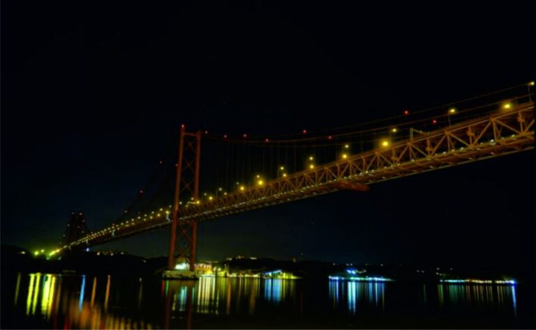 Lisbon Sail at Night