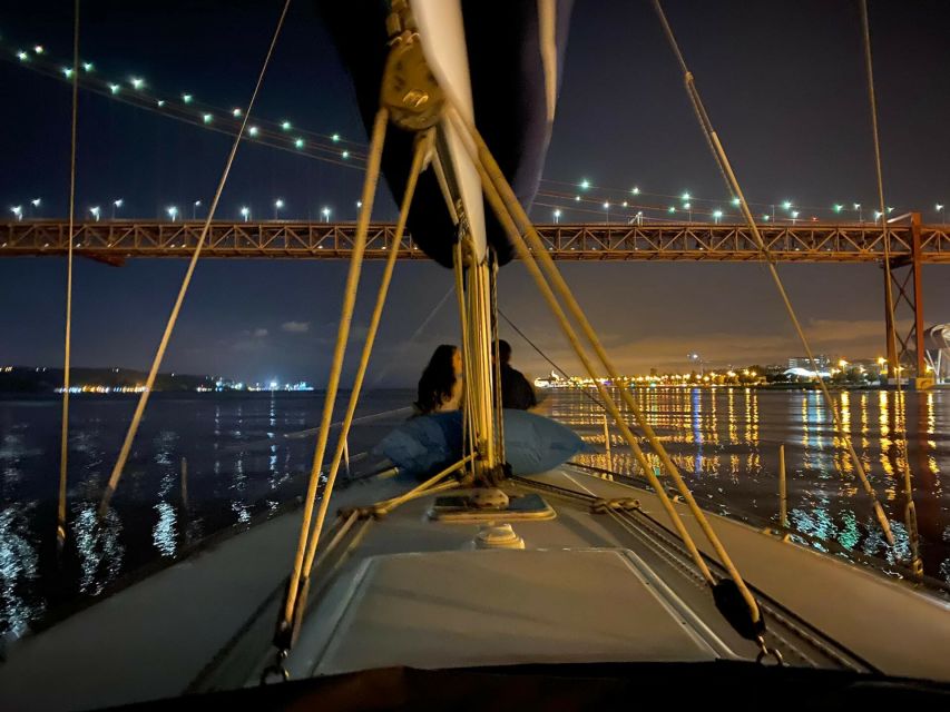 1 lisbon sailing tour by night Lisbon: Sailing Tour by Night