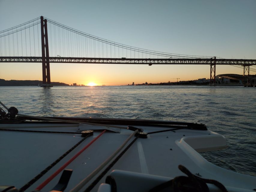1 lisbon tagus river sunset cruise Lisbon: Tagus River Sunset Cruise