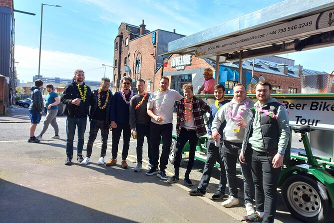 1 liverpool beer or prosecco bike tour Liverpool Beer or Prosecco Bike Tour