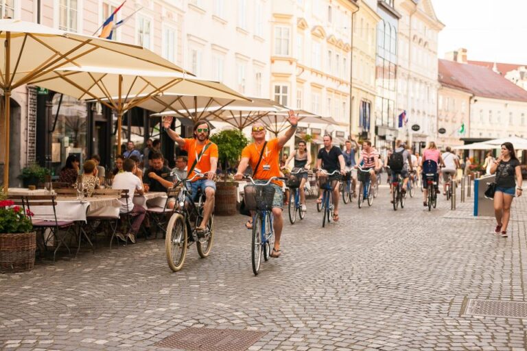 Ljubljana: 3–Hour Bike Cruise