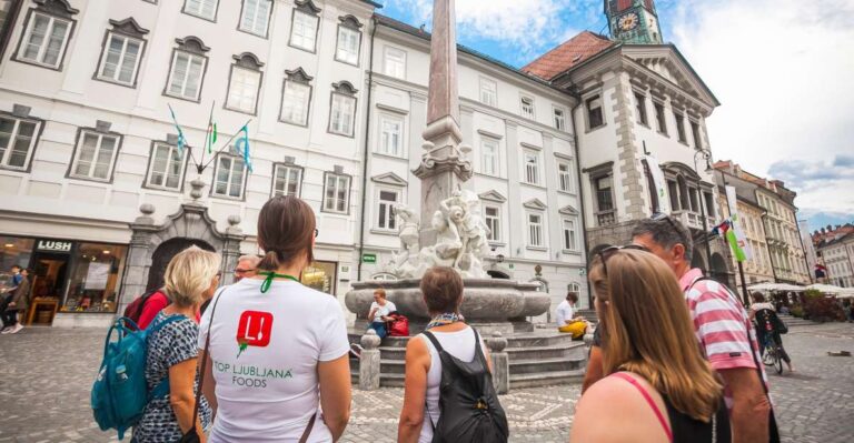 Ljubljana: Slovenian Cuisine Walking Tour With Tastings