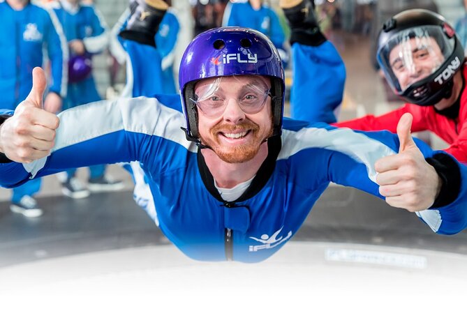 London at the O2 Ifly Indoor Skydiving Experience – 2 Flights
