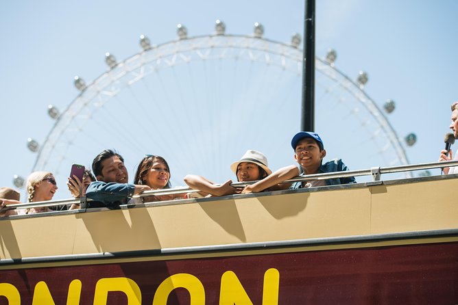 London Eye Fast-Track Ticket With Hop-On Hop-Off Tour and River Cruise