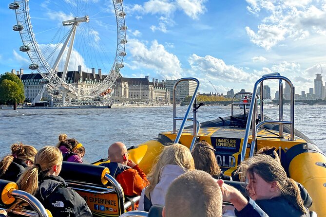 London: Thames River RIB High-Speed Sightseeing Tour