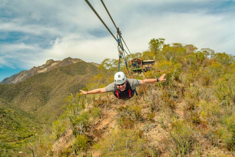 Los Cabos: Zip Lines and UTVs With Mexican Lunch and Drinks