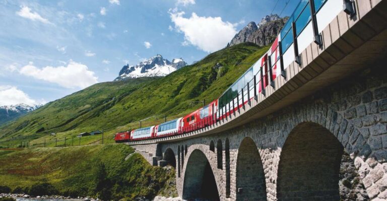 Lucerne: Glacier Express’s Swiss Alps & Lucerne Private Tour